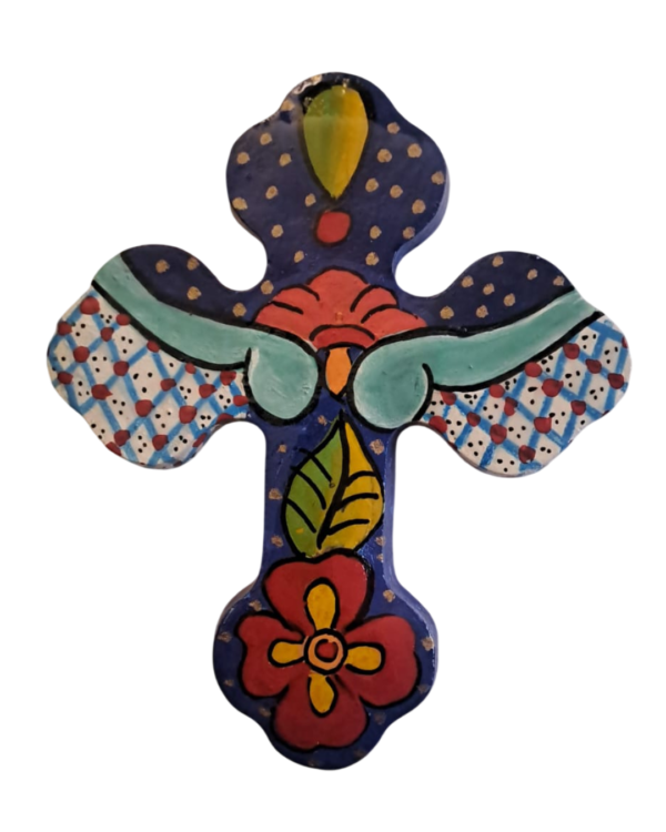 CRUZ CON ALAS 2 Cruz alada multicolor