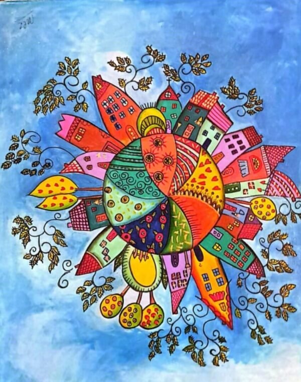 naif d 50x50 Naif Día – 50 × 50 cm